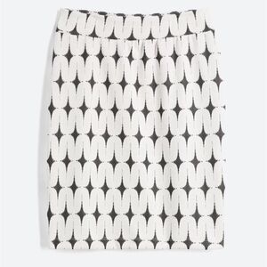 Leena Printed Skirt Off-White